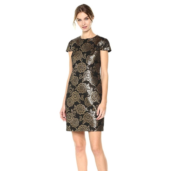 Sam Edelman Dresses & Skirts - 🎉HP🎉 NWT Sam Edelman Brocade Cap Sleeve Dress